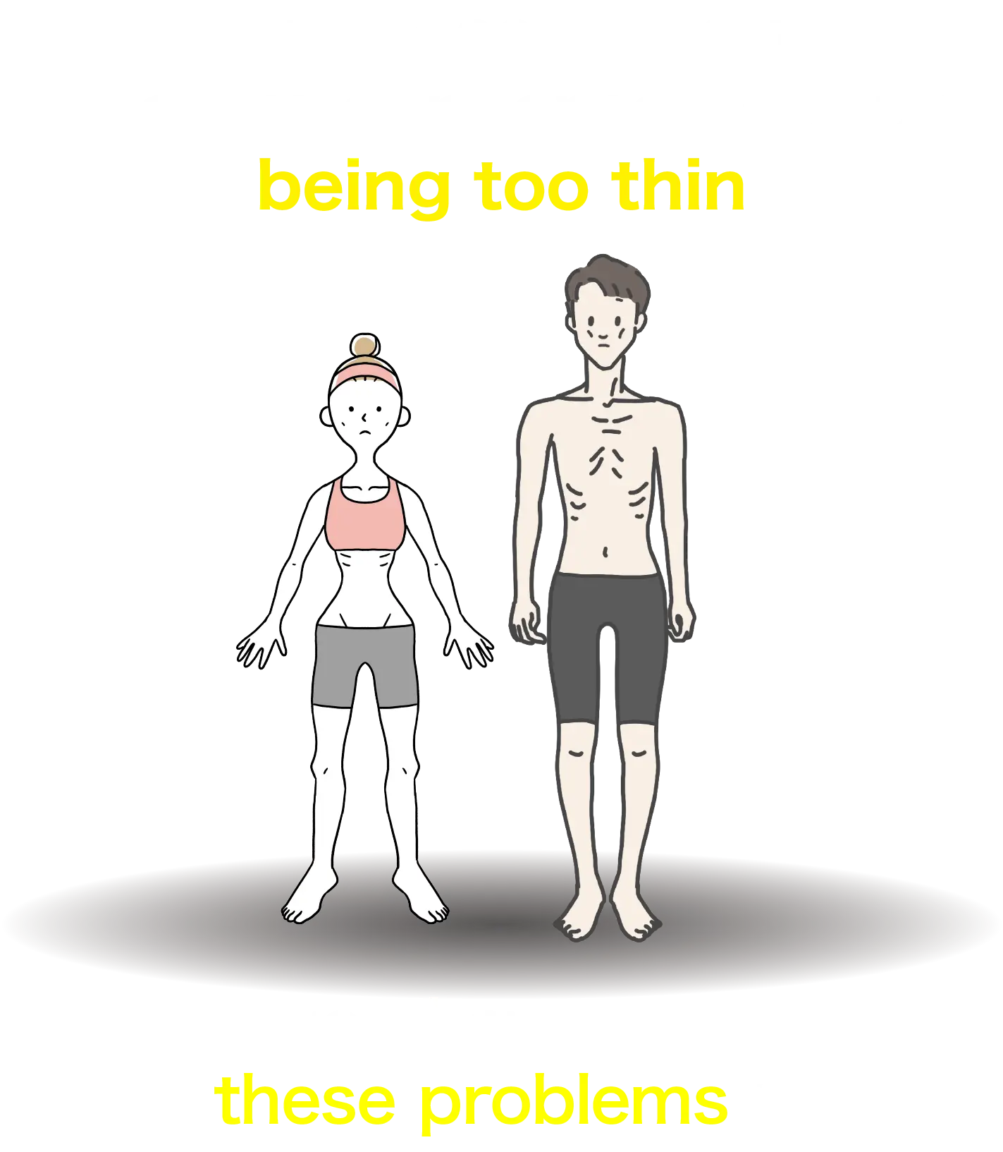 Are you worried about being too thin? Do you have any of these concerns?