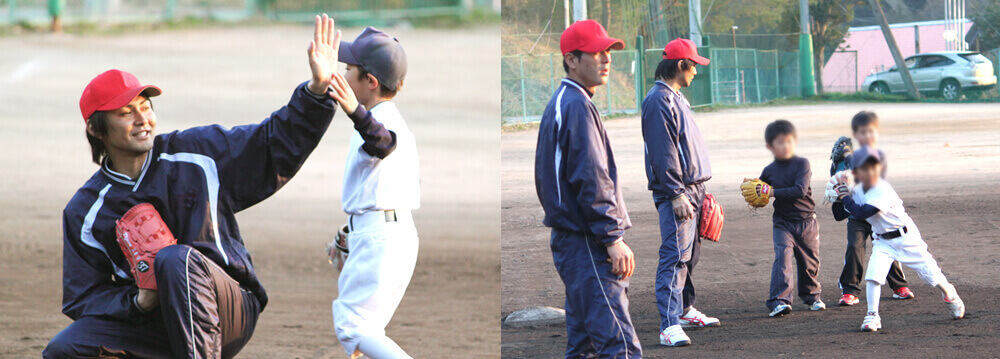 元プロ野球投手が野球指導