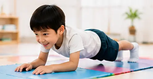 BASE forの子どもトレーニング：体幹強化