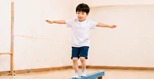 BASE forの子どもトレーニング：バランス感覚