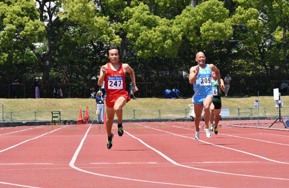 第36回関⻄実業団陸上競技選⼿権⼤会400M優勝