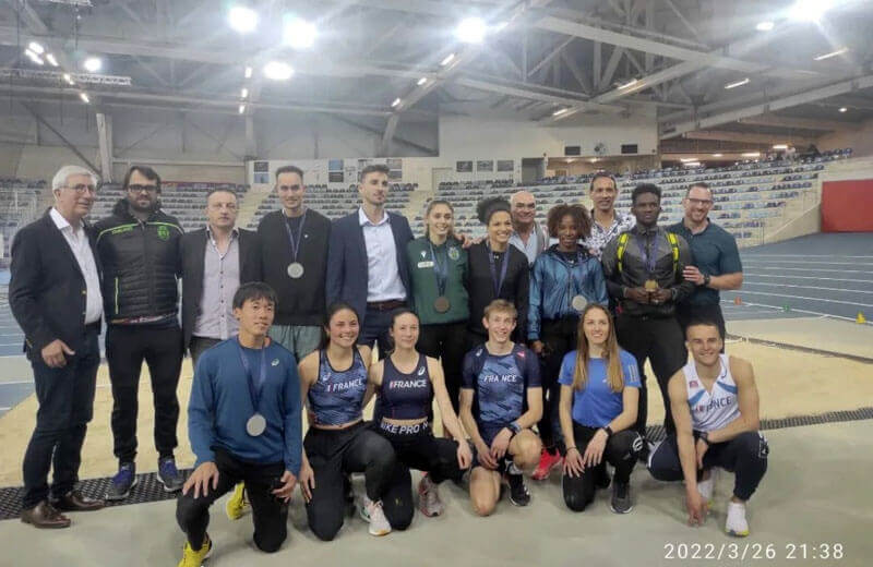 1st World 400mH Indoor (フランス)写真3