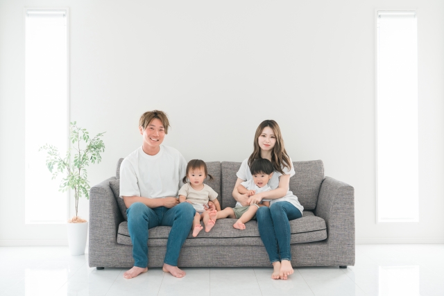 子育て中のパパママ